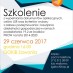 LGD Kraina Wzgórz Trzebnickich zaprasza na szkolenie!!!