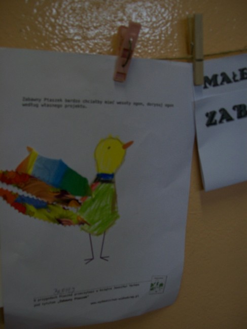 ZABAWNY PTASZEK 089